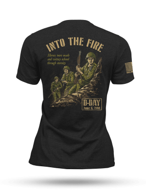 D-Day - Into the Fire - Women's T-Shirt