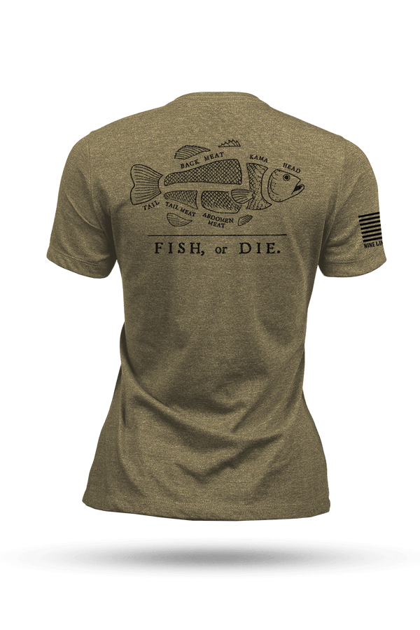 Fish or Die - Women's T-Shirt - Image 5