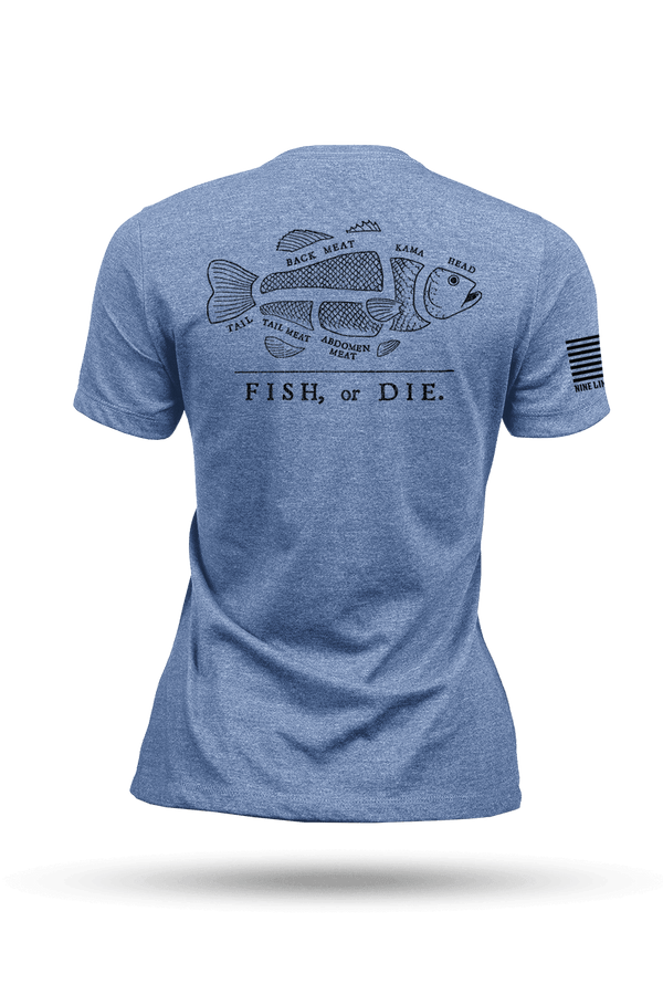 Fish or Die - Women's T-Shirt - Image 3