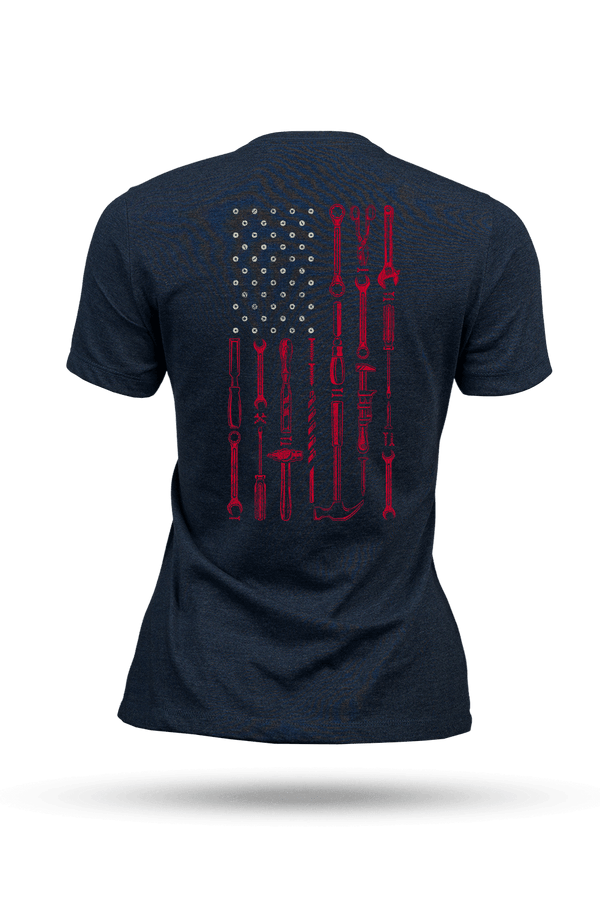 Toolbox Flag - Women's T-Shirt - Image 3