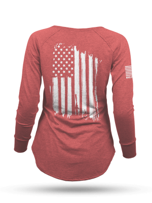 America - Women's Long-Sleeve Shirt