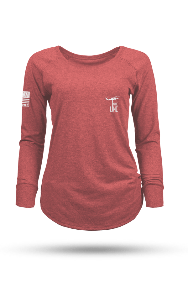 America - Women's Long-Sleeve Shirt - Image 2